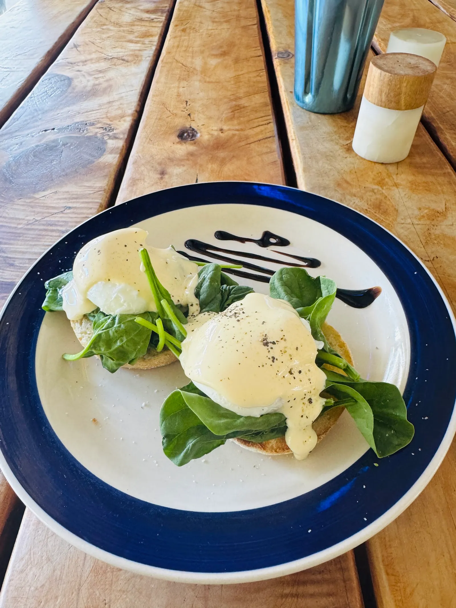 All-day breakfast plate at Manu